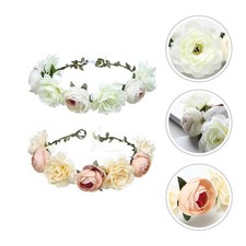  2 Pcs Flower Girl Hair