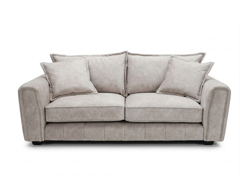 Beige sofa seater fabric - beige,