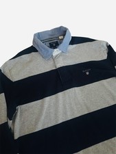 Gant Mens Navy Rugby Polo