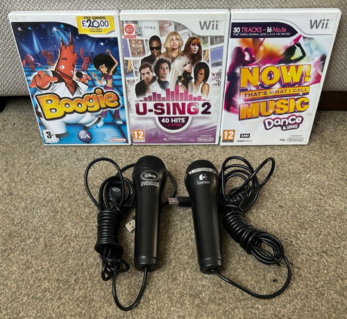 Wii mic bundle 2 - mic, w/
