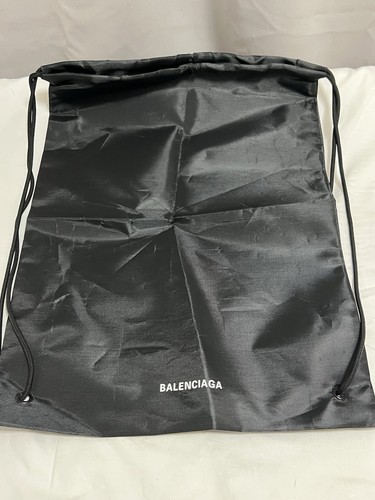 Balenciaga black nylon - black, dust
