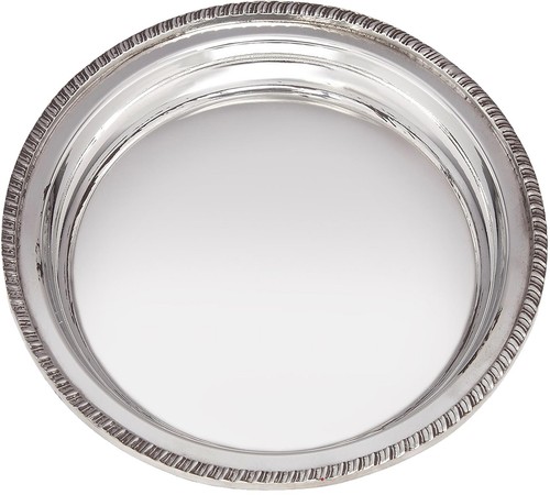 Small round gadroon rim pewter - rim,