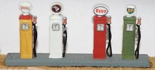 4 Retro Petrol Pumps F115