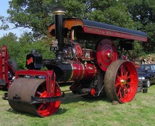 Fowler steam roller, Higgins &