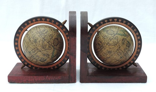 Pair spinning globe - spinning,