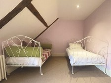 French Antique Wrought Iron Day Bed (Including mattress)