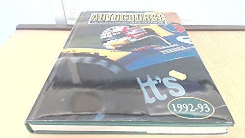 Autocourse 1992 hardback - autocourse,