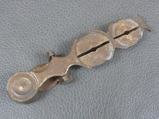 Antique brass coin sovereign