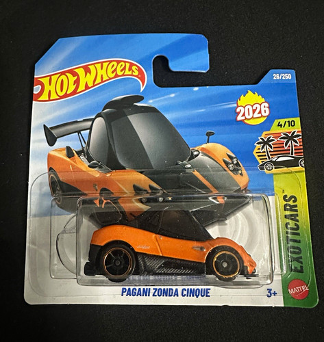 Hot wheels pagani zonda - pagani, cinque