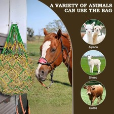 2Pcs/Set Hanging Hay Net Slow