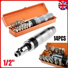IMPACT DRIVER & BIT SET 1/2"