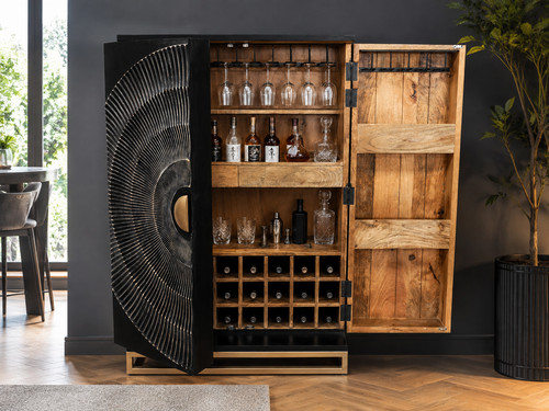 Black mango wood - black,