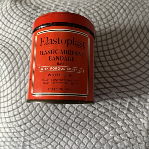 Vintage elastoplast tin - vintage,