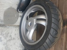 HONDA NT400 NT BROS 400 NC25 88-92 REAR WHEEL WITH GOOD TYRE 