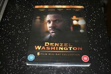 Denzel Washington 5 Film Collection  (Blu-ray,2022) New. Cert 18. LAST 2 LEFT!!!