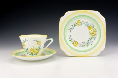 Bell china flower decorated - bell,