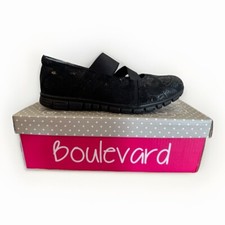EEE Wide Fitting Shoes Black