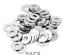 THIN FLAT WASHERS FORM B ZINC PLATED M5 M6 M8 M10 M12 M14 M16 M20 M24 M27 M30