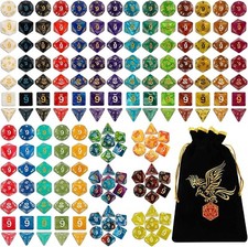 Polyhedral DND Dice Set 25x7