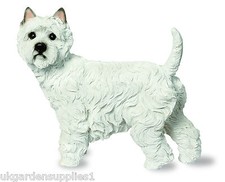 Westie dog garden ornament - dog,