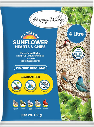 Sunflower heart chips - sunflower,