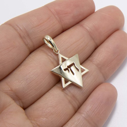 Pendant 10k yellow gold - yellow, shiny