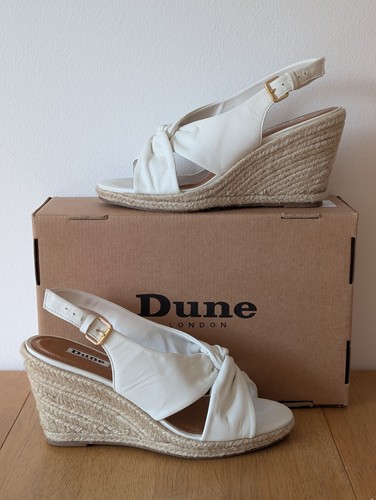 Uk6 dune wedge sandals - uk6,