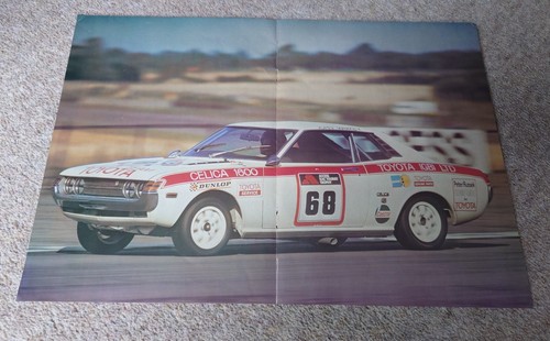 Toyota celica poster 1974 - celica,