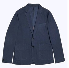 PS by Paul Smith Blue Slim Fit Jacket Unstructured Blazer Size 42/52 BNWT £300