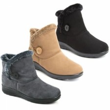 Womens Fur Lined Warm Winter