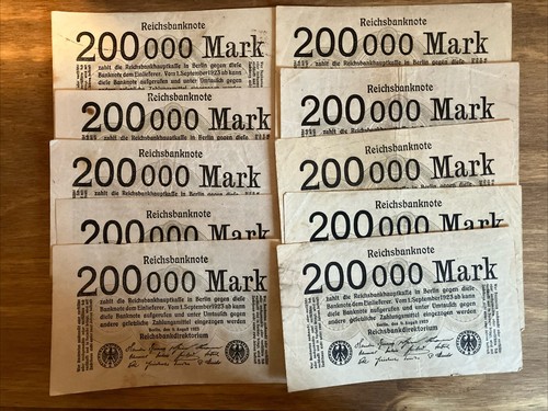 Lot germany banknotes - lot, x