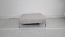 BB Italia Charles footstool in light grey wool stunning condition