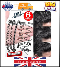 Black Metal Sports Hairband