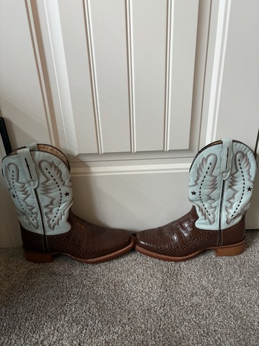 Stetson caiman gator boots - stetson,