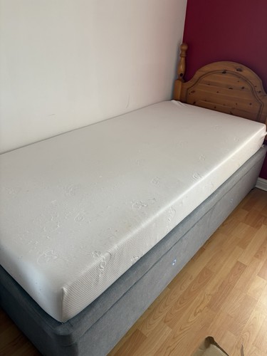 Two single ottoman bed - two,
