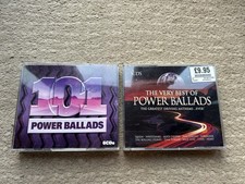 Power Ballads CD 9x Discs The