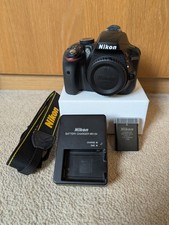 Nikon D3300 24.2MP Digital SLR Camera Body. Shutter count 1589
