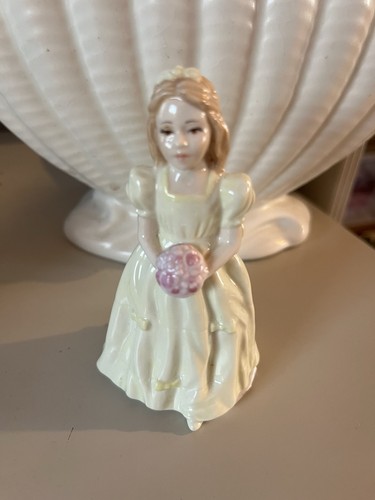 Coalport flower girl - “flower, girl”