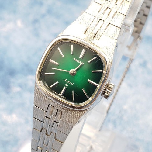 Seiko beat 1120 3060 green - hi-beat,