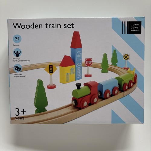 John lewis wooden train - lewis,
