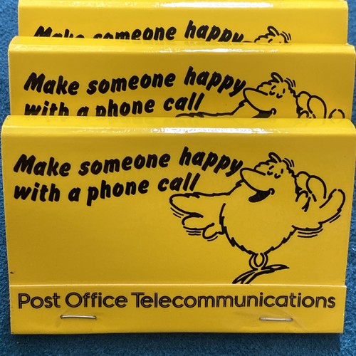 Matchbooks post office telecom - office,