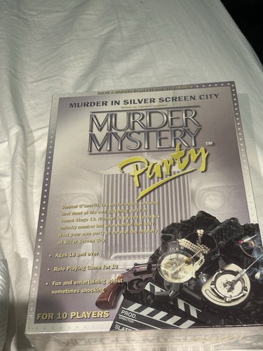 Murder mystery party for - mystery, 10