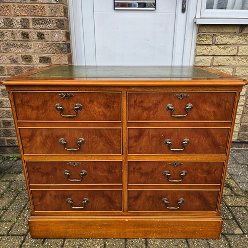 Yew wood draw leather - 4, top