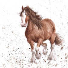 Artistic Horse Greeting Card -