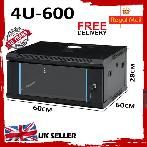 600x600 network data - 19", 4u-600x600