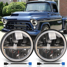 Pair DOT 7" inch Round LED