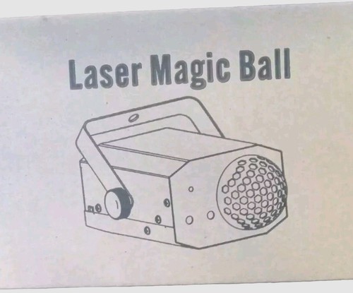 Disco laser magic ball - laser, led