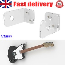 1/2 pair Guitar Wall Bracket Acrylic Guitar Hanger Perspex Guitar Display Stand