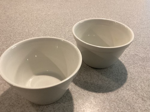 Pair vintage christmas pudding - vintage,