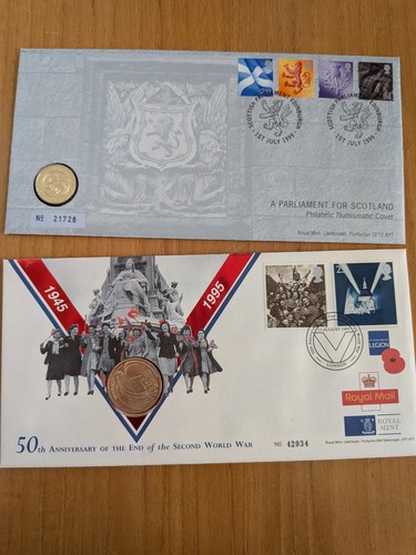 Commemorative coin and stamp - commemorative,